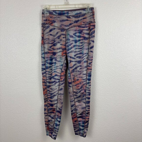 Free People Movement Womens Multicolor Beat The Heat Reversible Leggings Size M - Picture 2 of 11